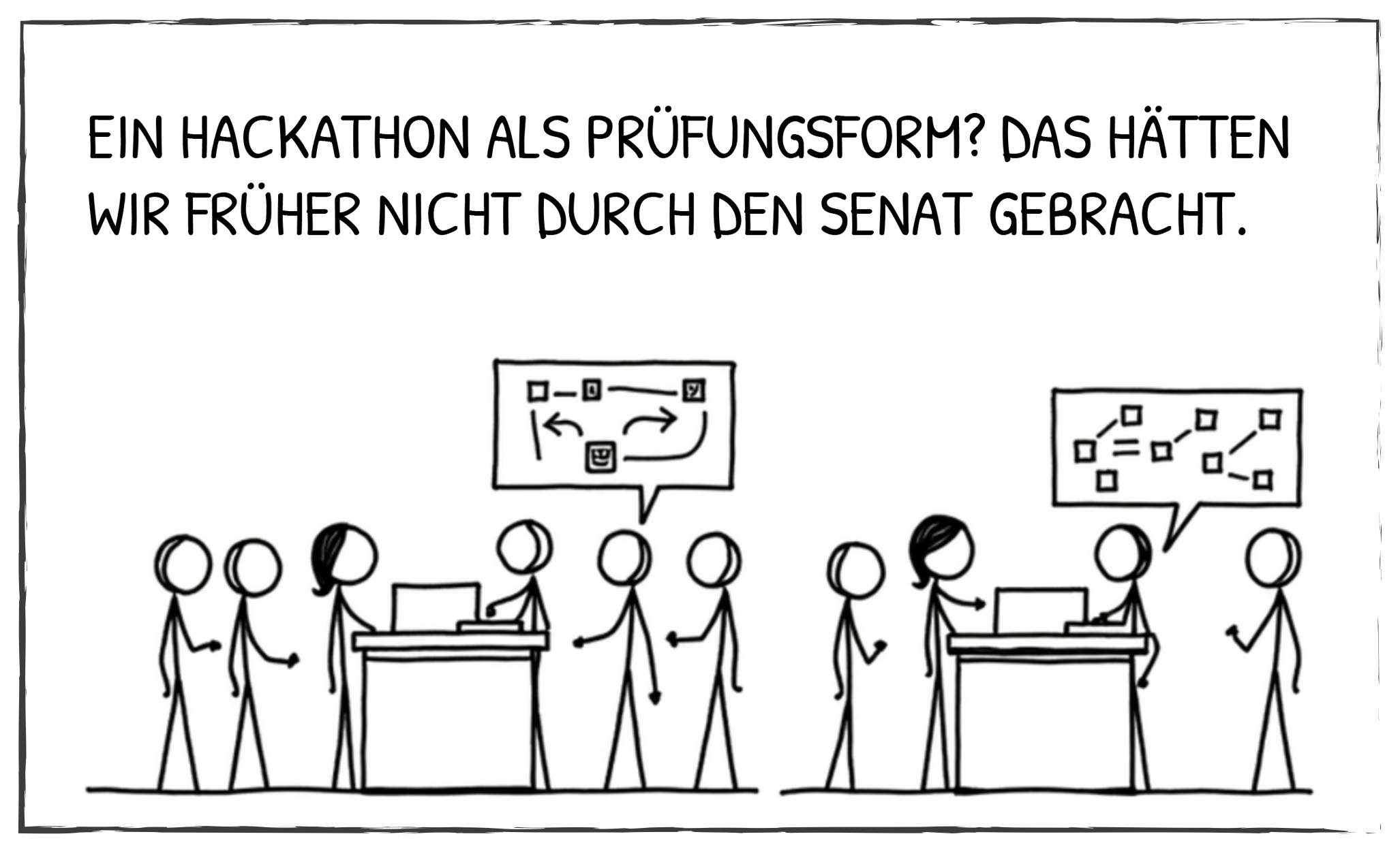 Prüfungsformate Illustration